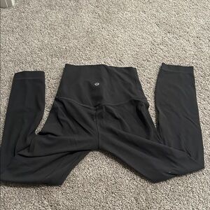 Lululemon Gray High-Waisted Leggings